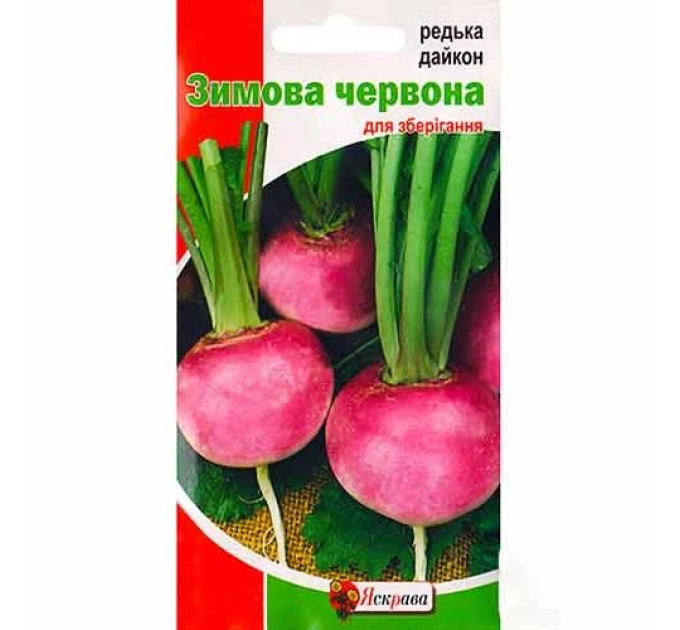 Дайкон круглий Зимовий червоний 2г