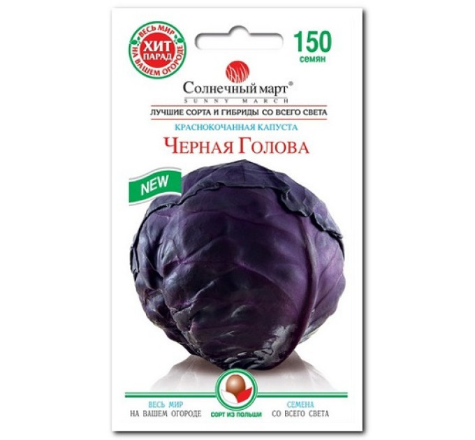 Капуста Чорна голова 150шт СБ
