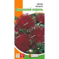 Квіти Айстра голчаста Вишневий король 0,3г