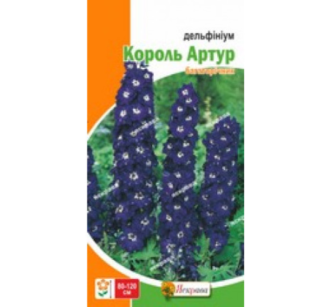 Квіти Дельфініум багаторічний Король Артур 0,1г