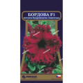 Квіти Петунія бахромчаста гігантська Бордова F1 10 драже