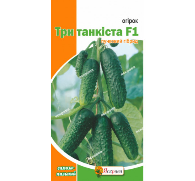 Огірок Три танкиста F1 0,3г /Манул