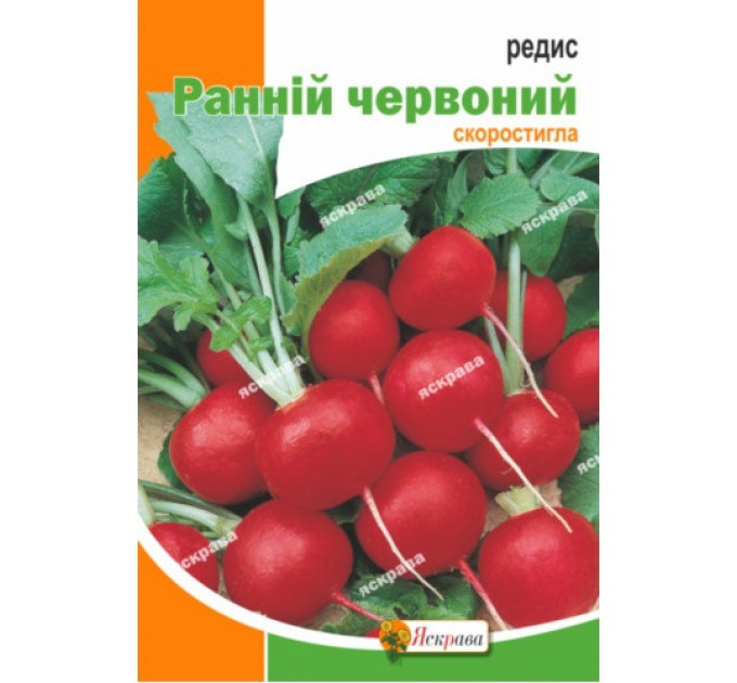 Редис Раннiй червоний 10г